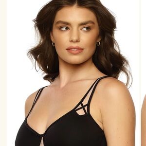 Felina/Paramour NWT Amaranth Unlined Minimizer Bra 38G